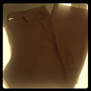 Brown slacks